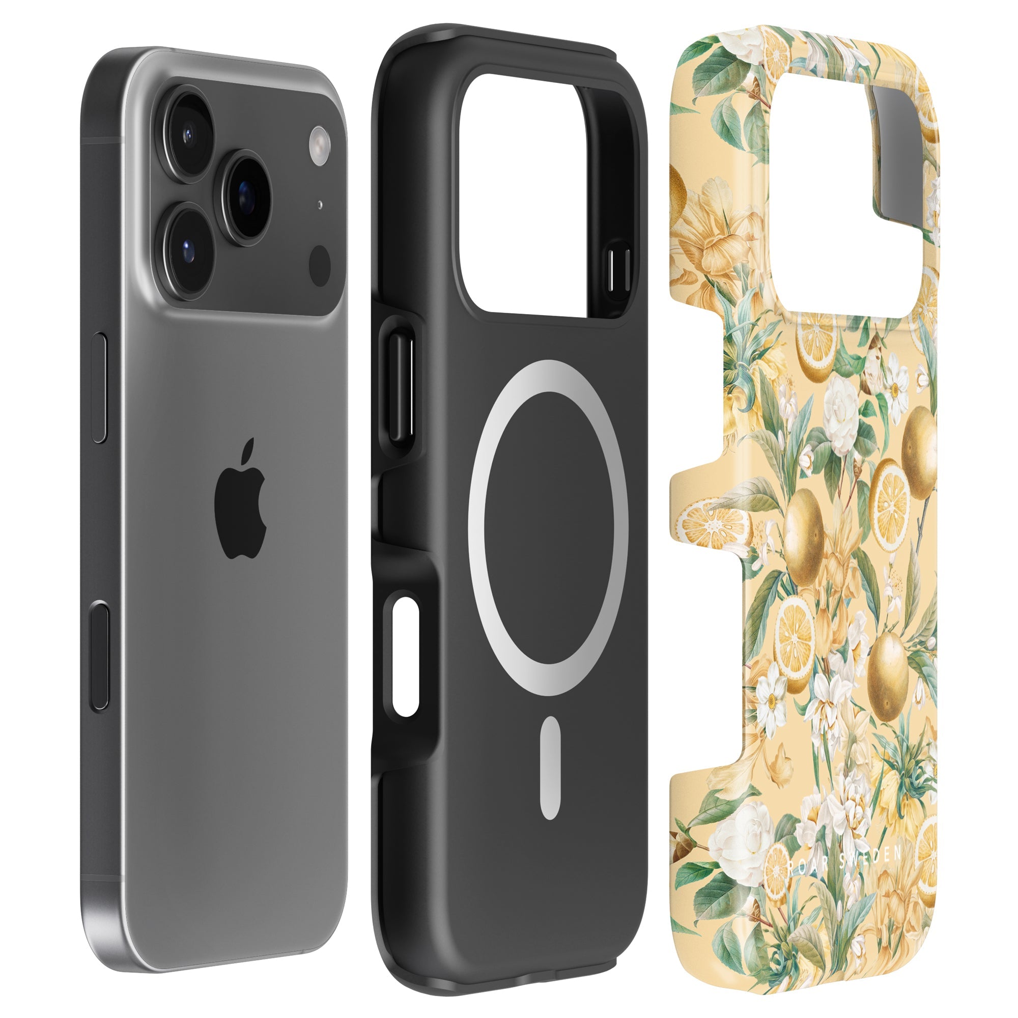 MagSafe mobilskal – Sunny Lemons