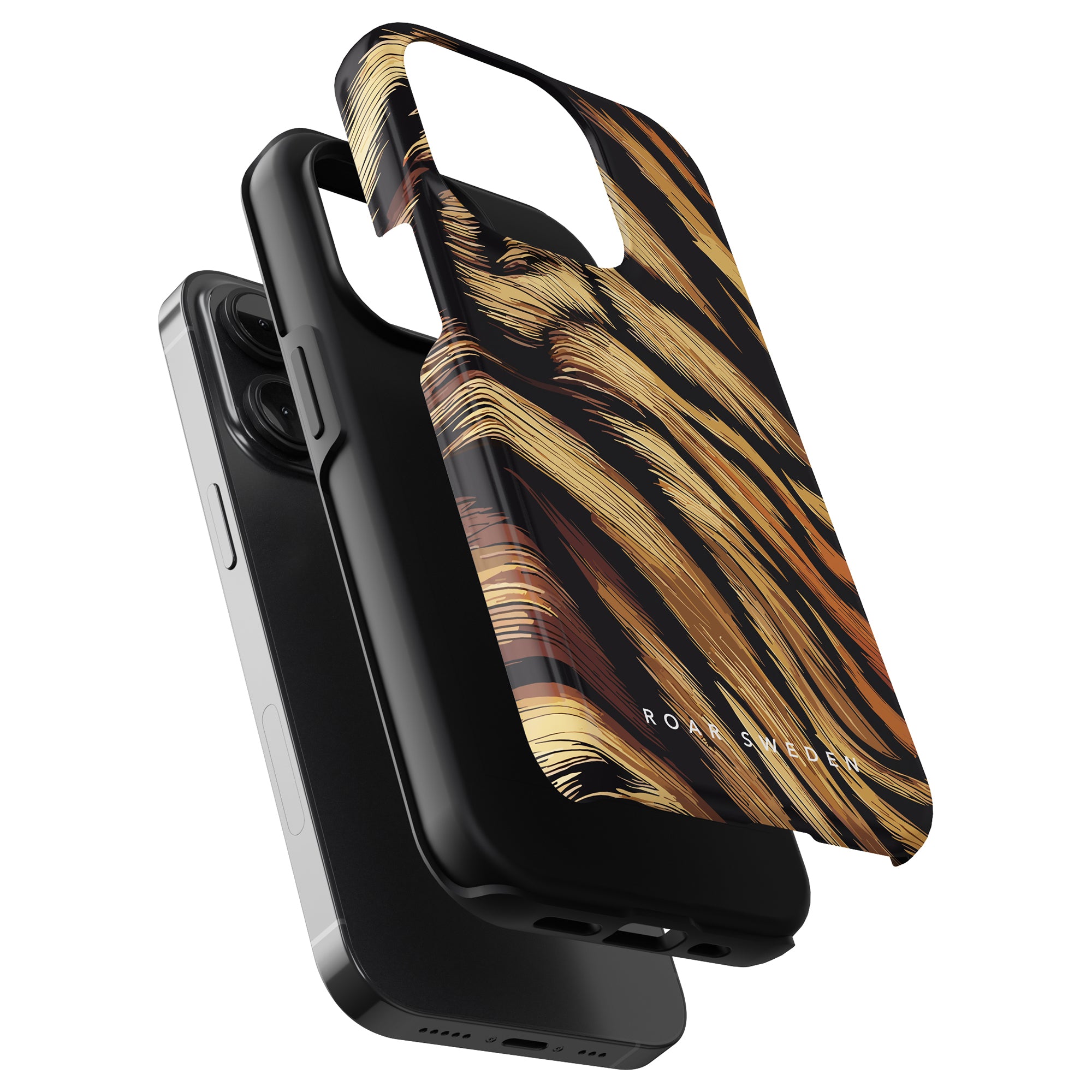 Tiger Fur - Tufft fodral förstärker den majestätiska skönheten i din iPhone 11 Pro med sin fantastiska närbild av en tigers ansikte. Detta eleganta fodral ger hållbarhet och skydd, perfekt för alla som vill visa upp sin kärlek till tigrar.