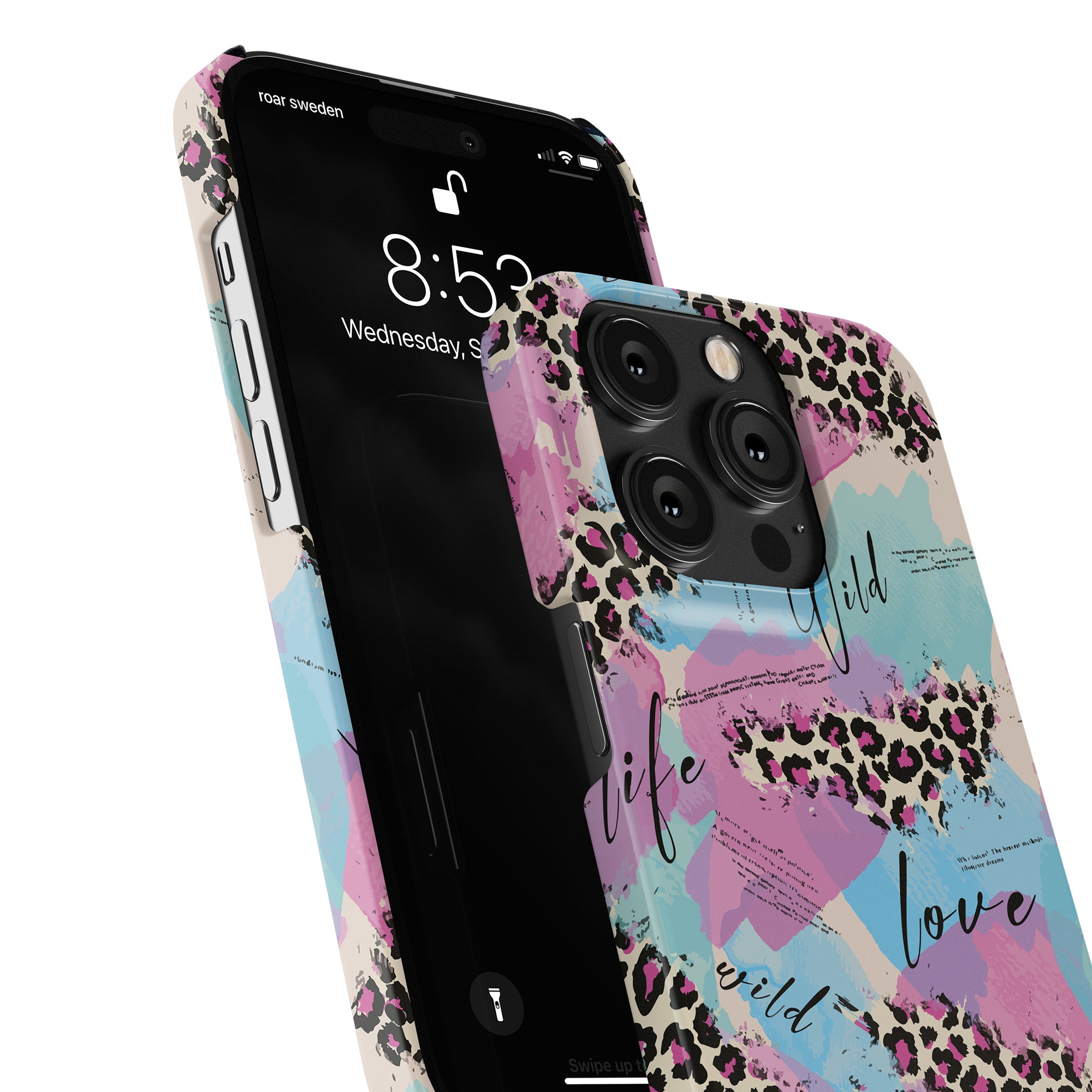 Ett Torn - Slim Case leopardtryckfodral för iPhone 11.