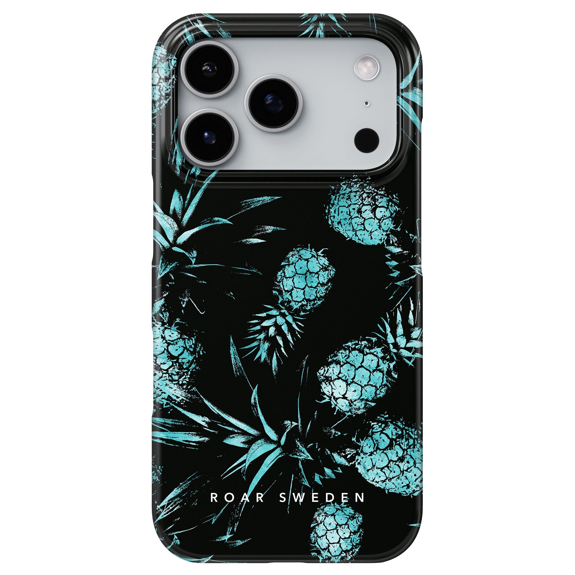 Turquoise Pineapples - Slim case - Roar Sweden