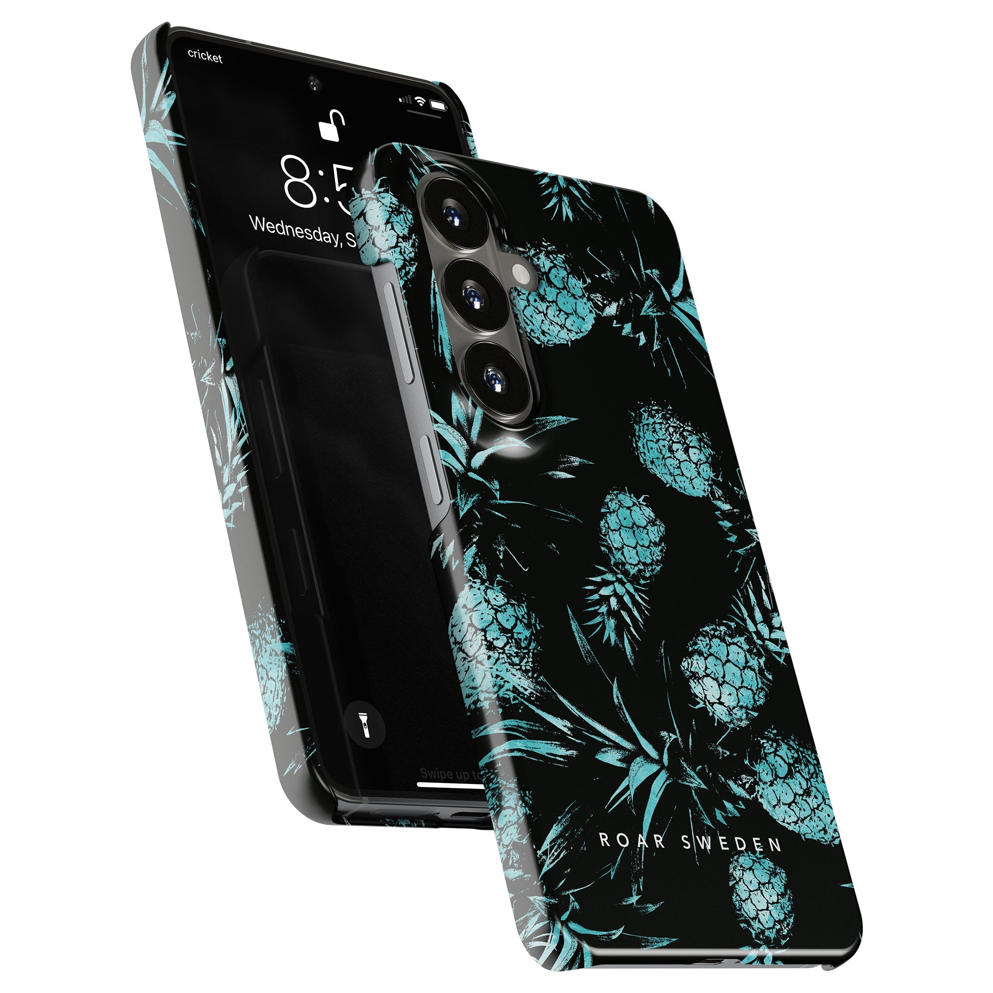 Turquoise Pineapples - Slim case - Roar Sweden