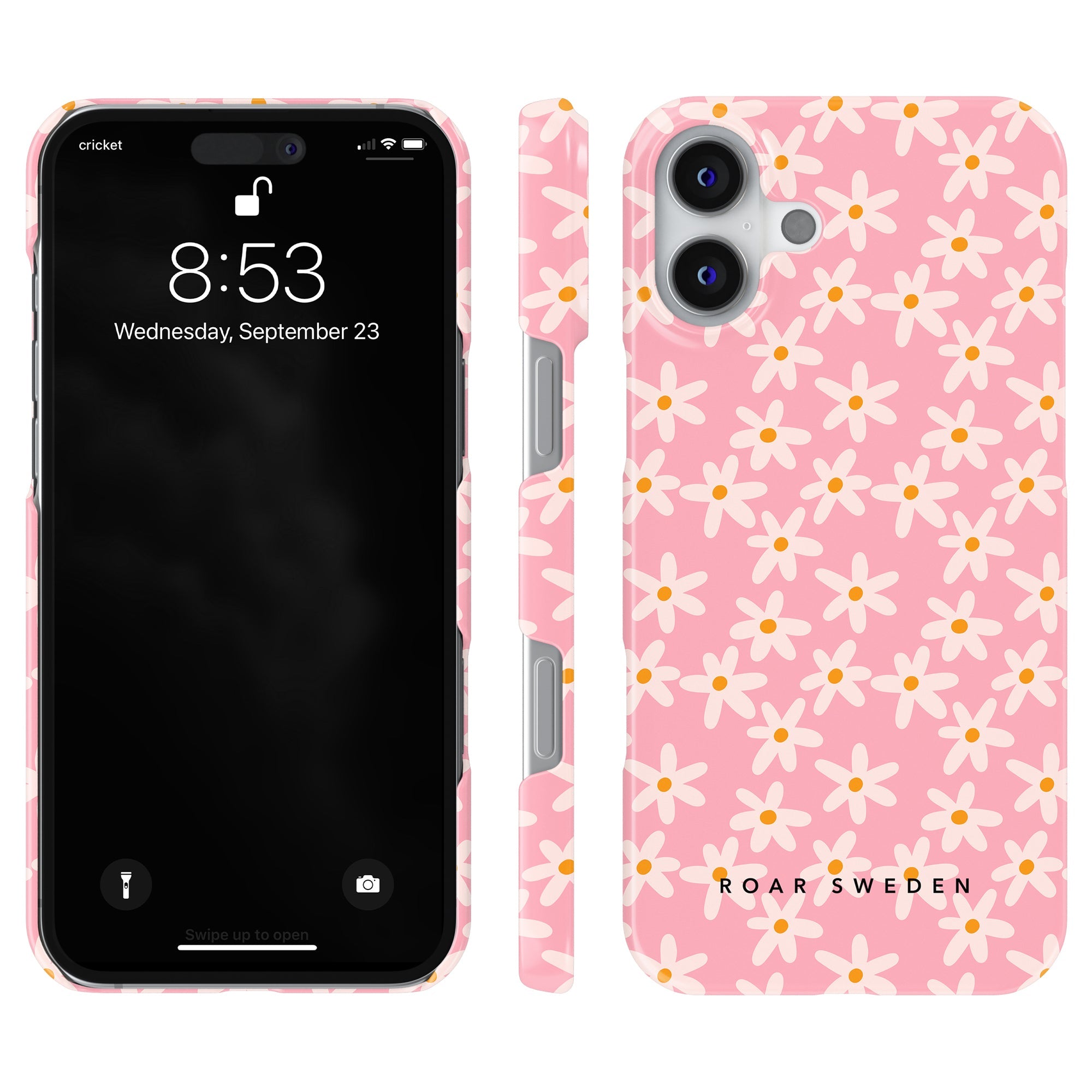 Slim mobilskal – Vårblomma Rosa