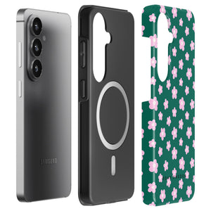 Vårblomma Grön - Magnetic Tough Phone Case