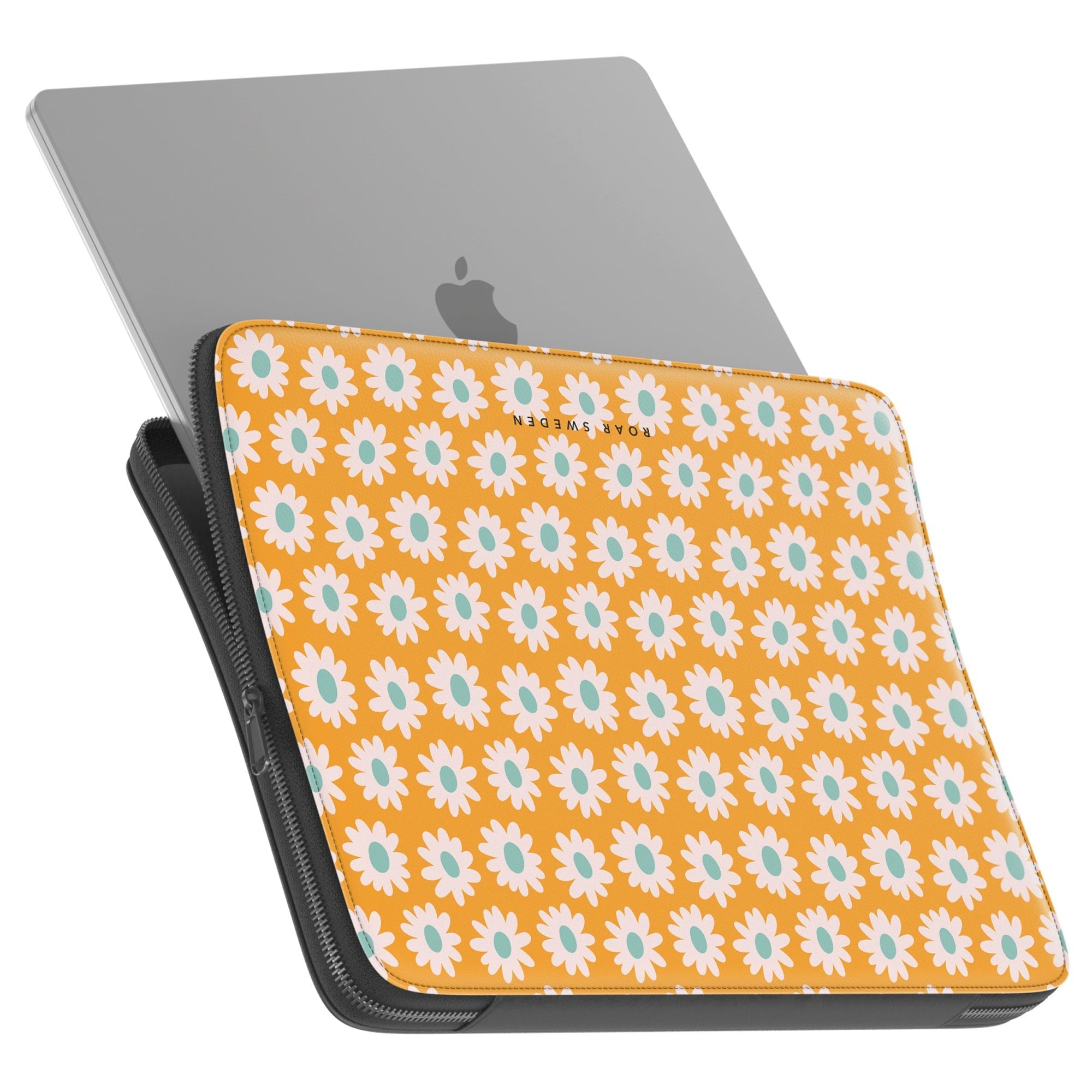 Vårblomma Orange - Laptopfodral