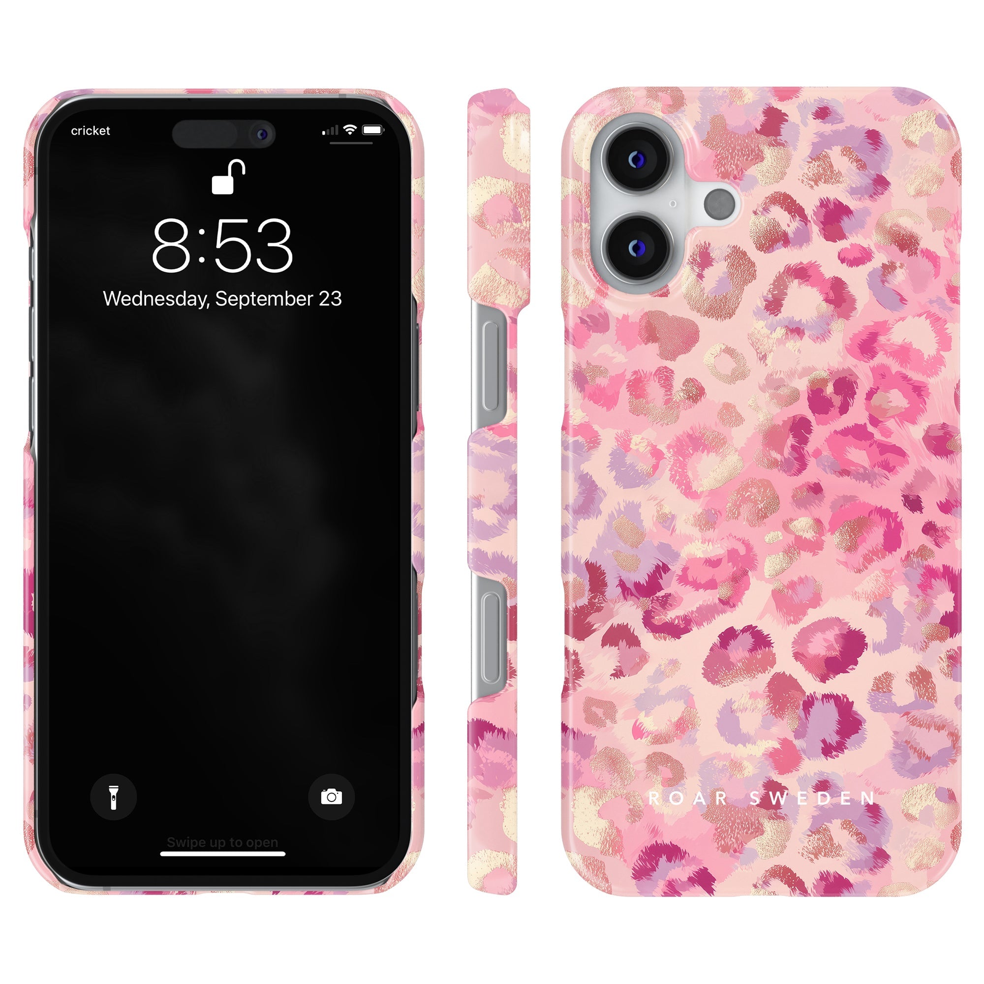 Slim mobilskal – Velvet Leopard