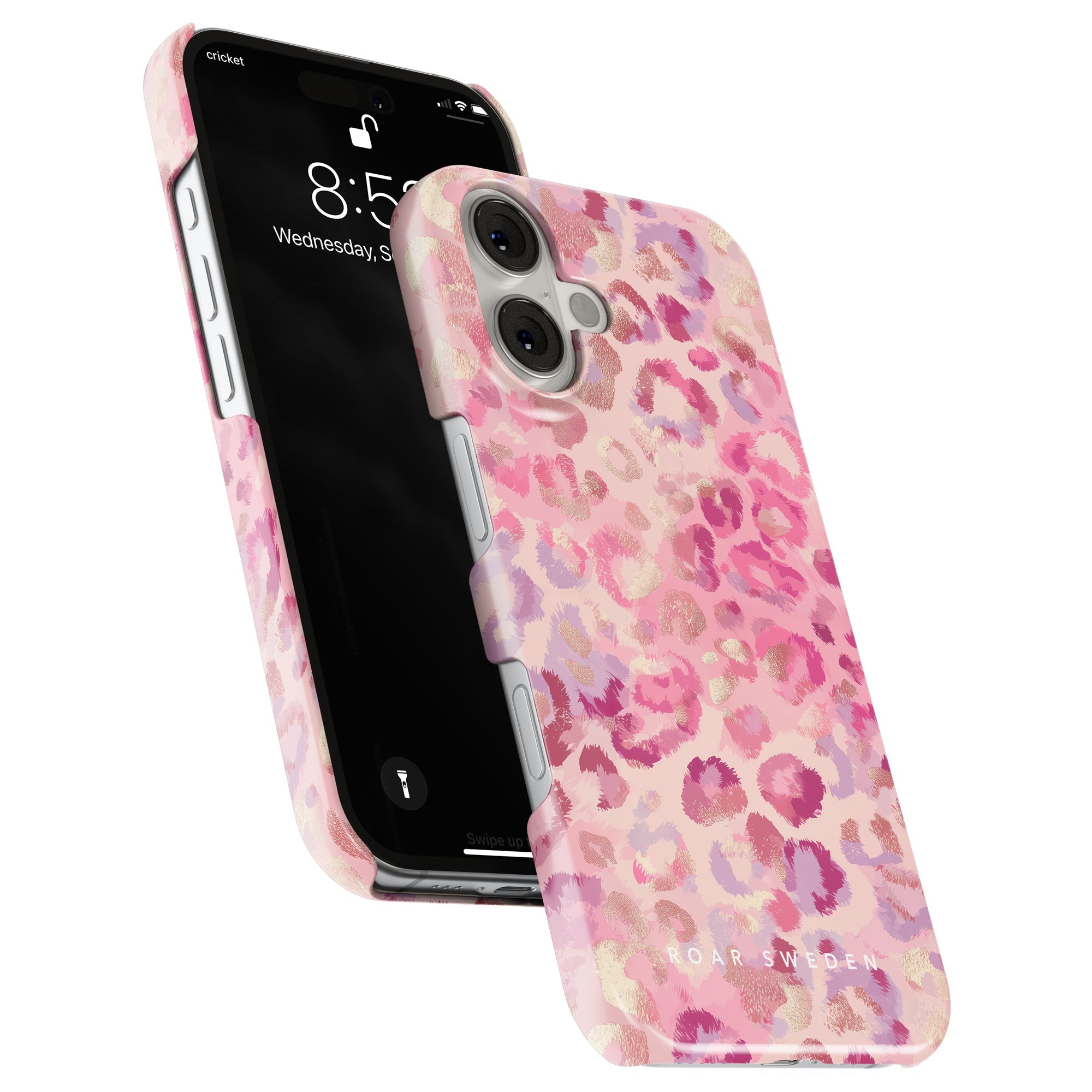Slim mobilskal – Velvet Leopard