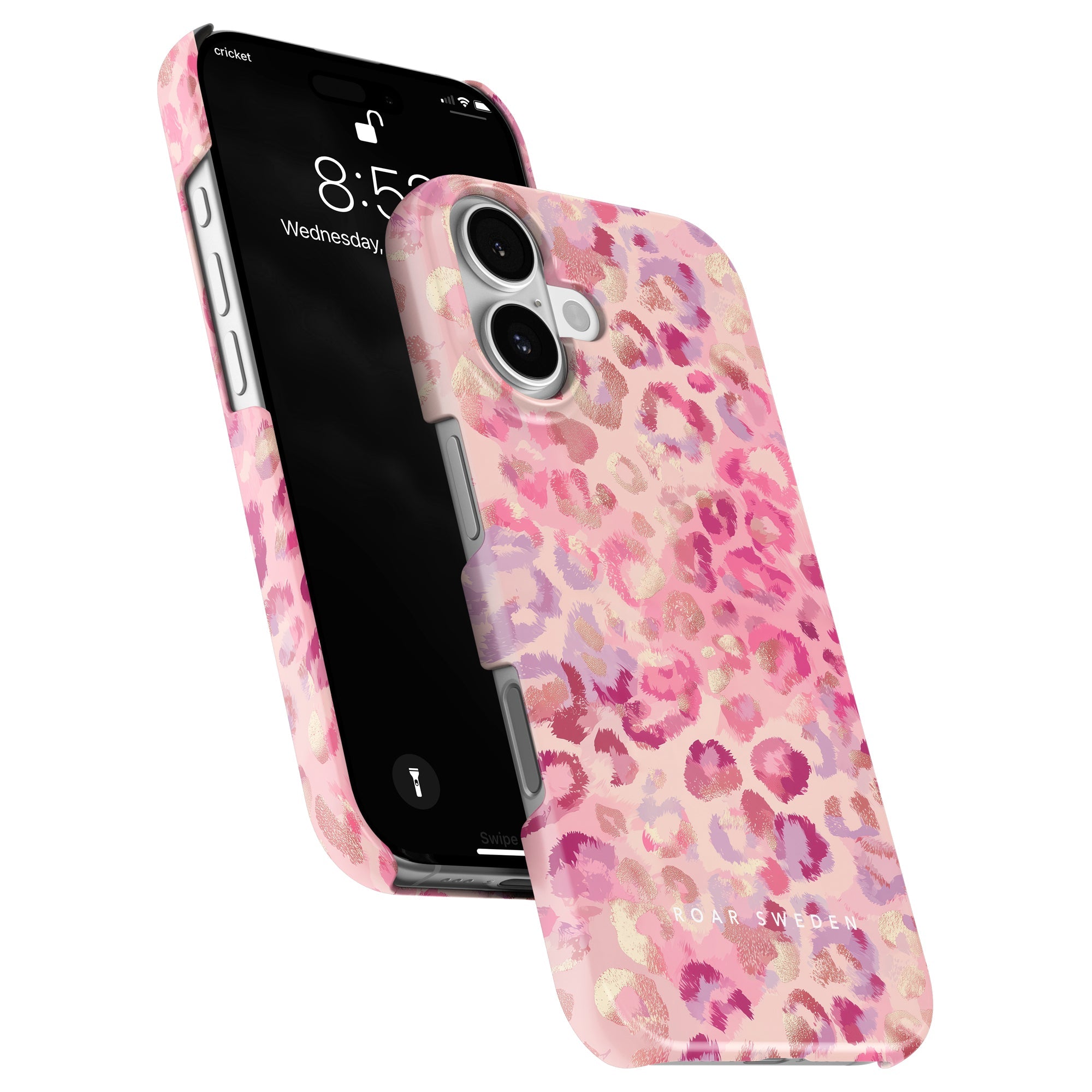Slim mobilskal – Velvet Leopard