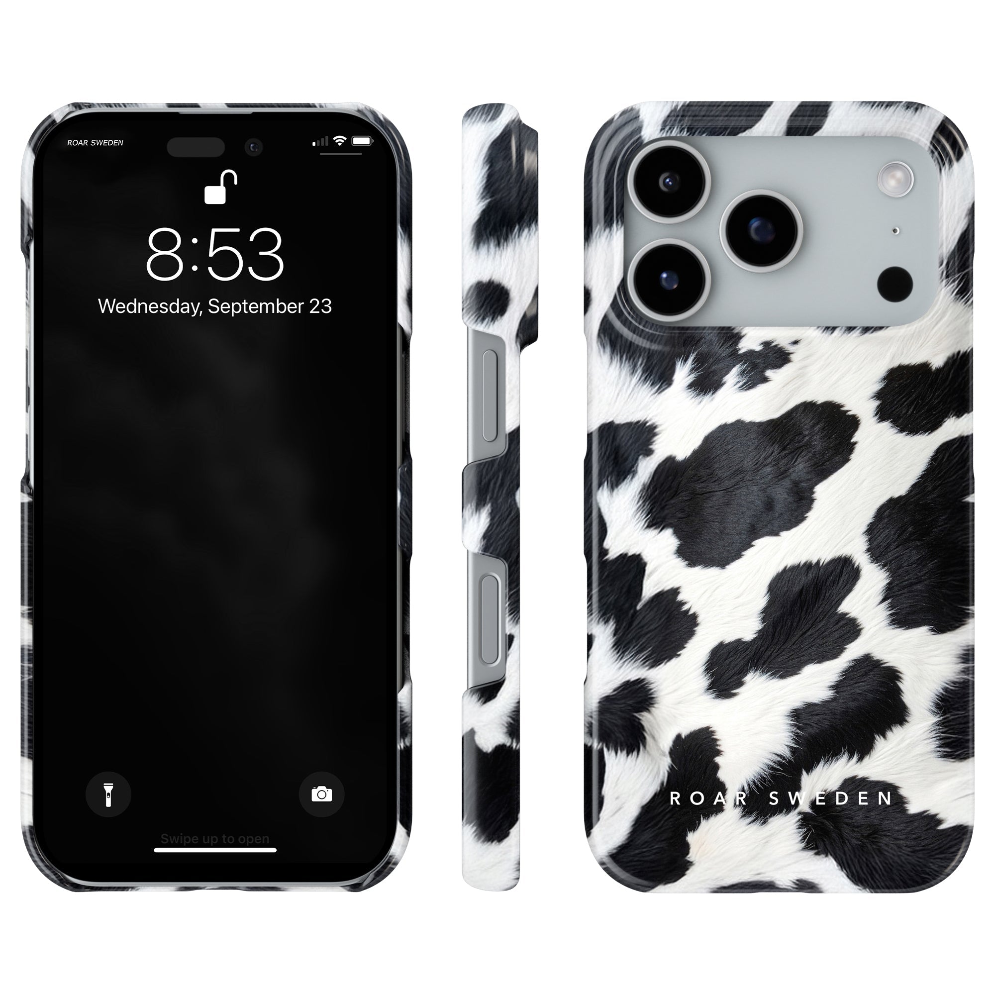 Cow Slim mobilskal – White Cow