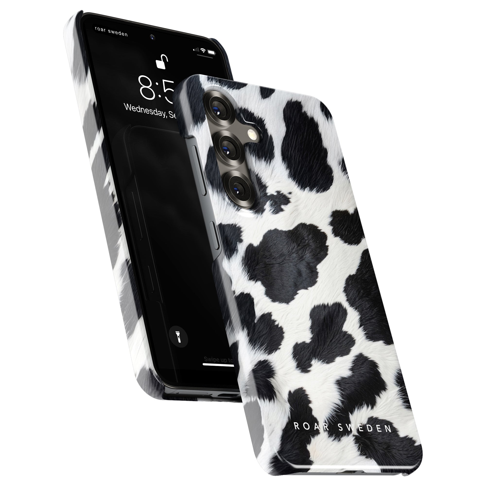 Slim mobilskal – White Cow