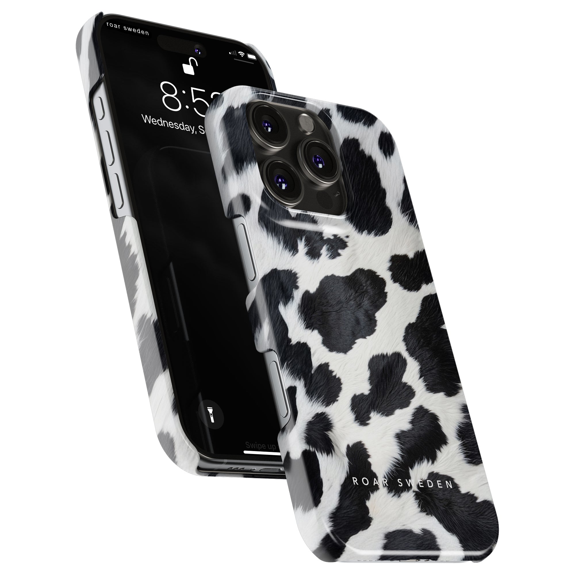 Cow Slim mobilskal – White Cow