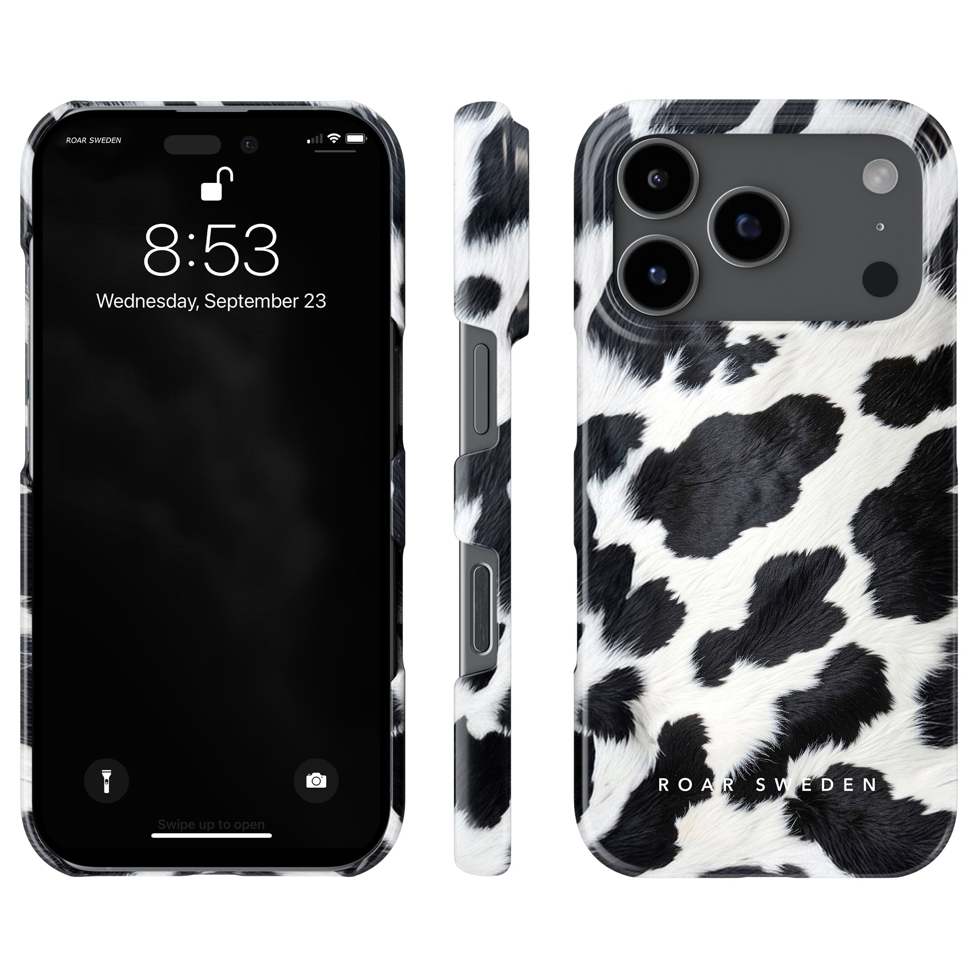 Cow Slim mobilskal – White Cow