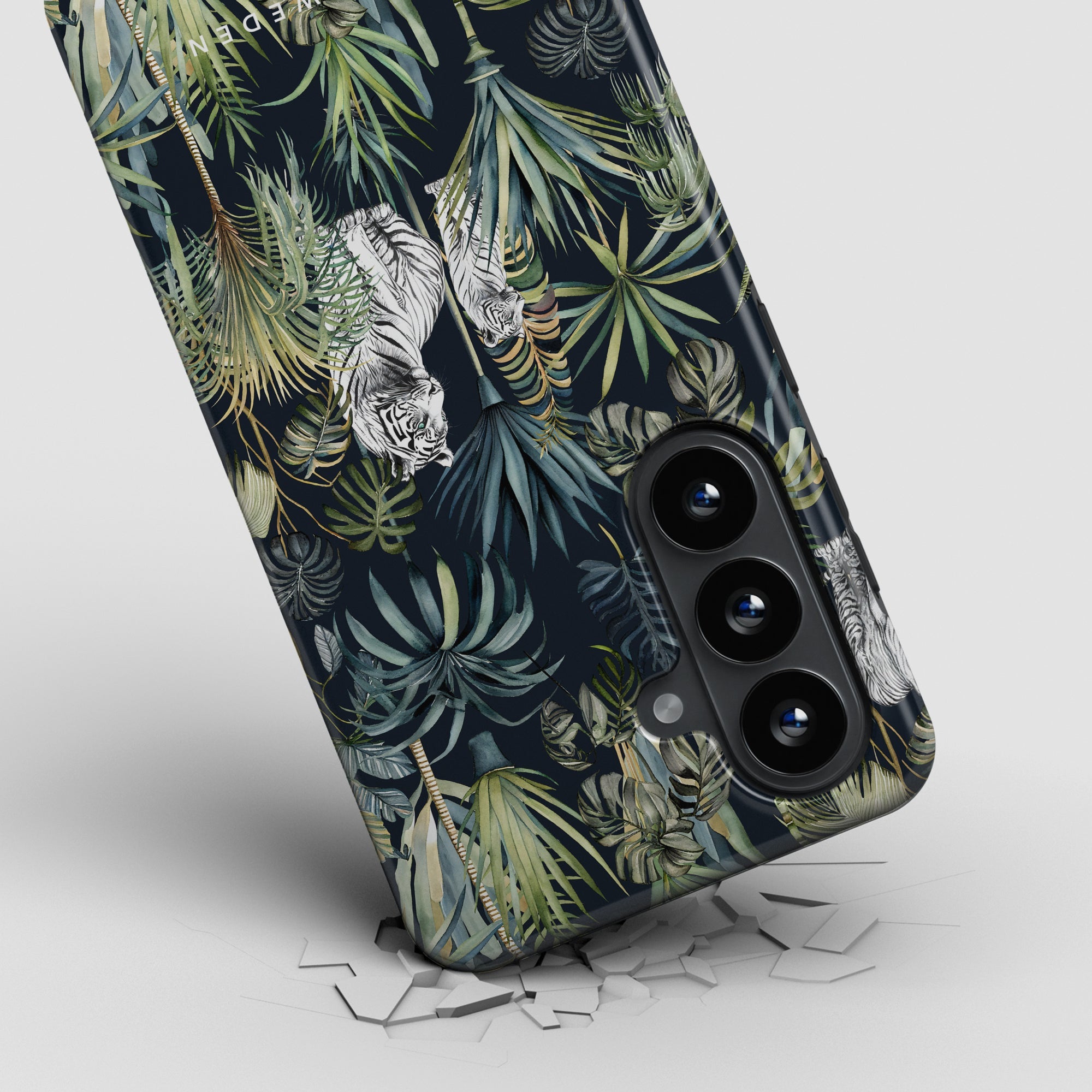 White Tiger - Magnetic Tough Phone Case - Roar Sweden