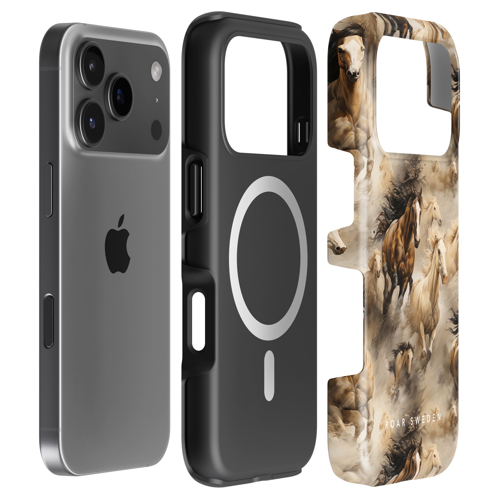 Plaid Horse MagSafe mobilskal – Wild Horses