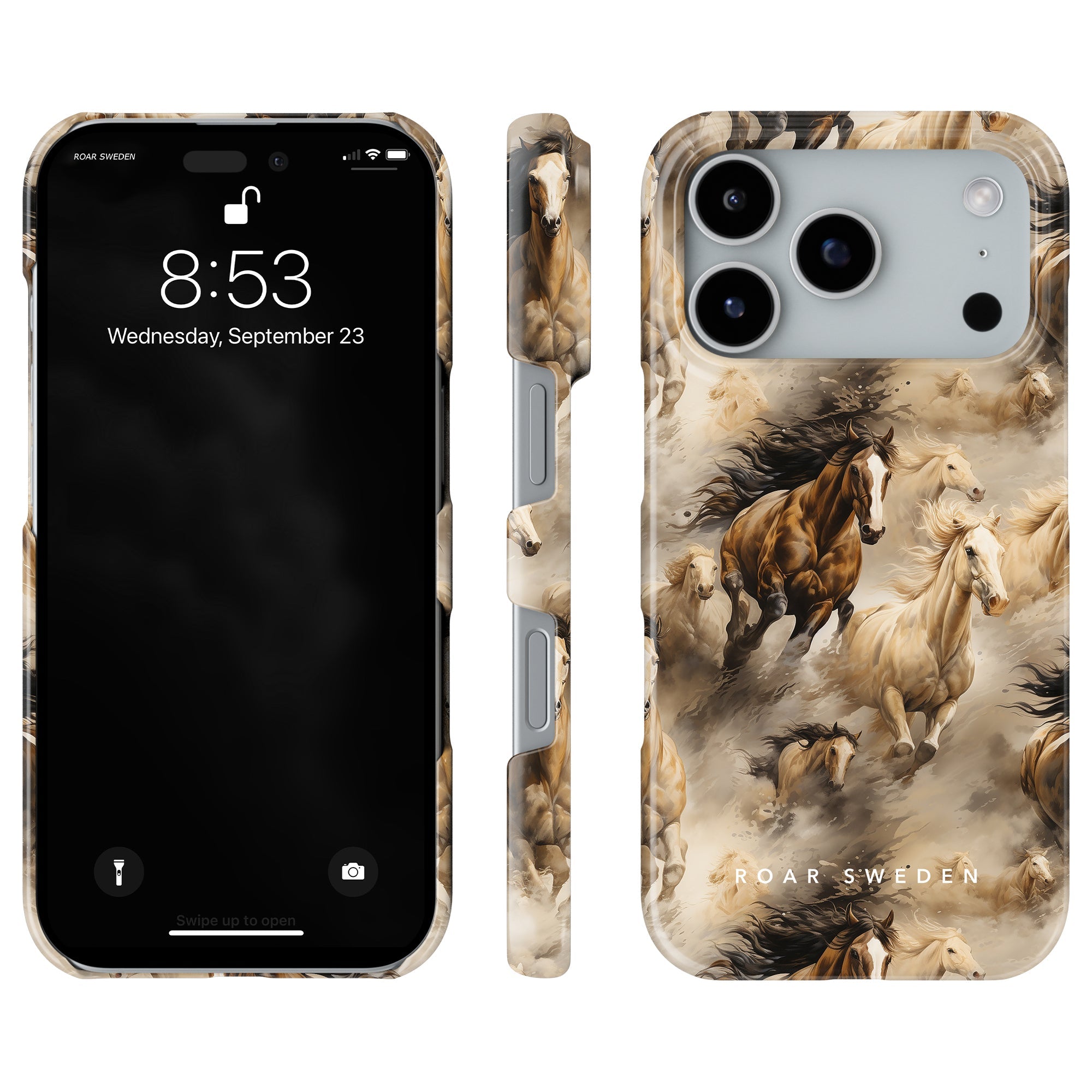 Plaid Horse Slim mobilskal – Wild Horses