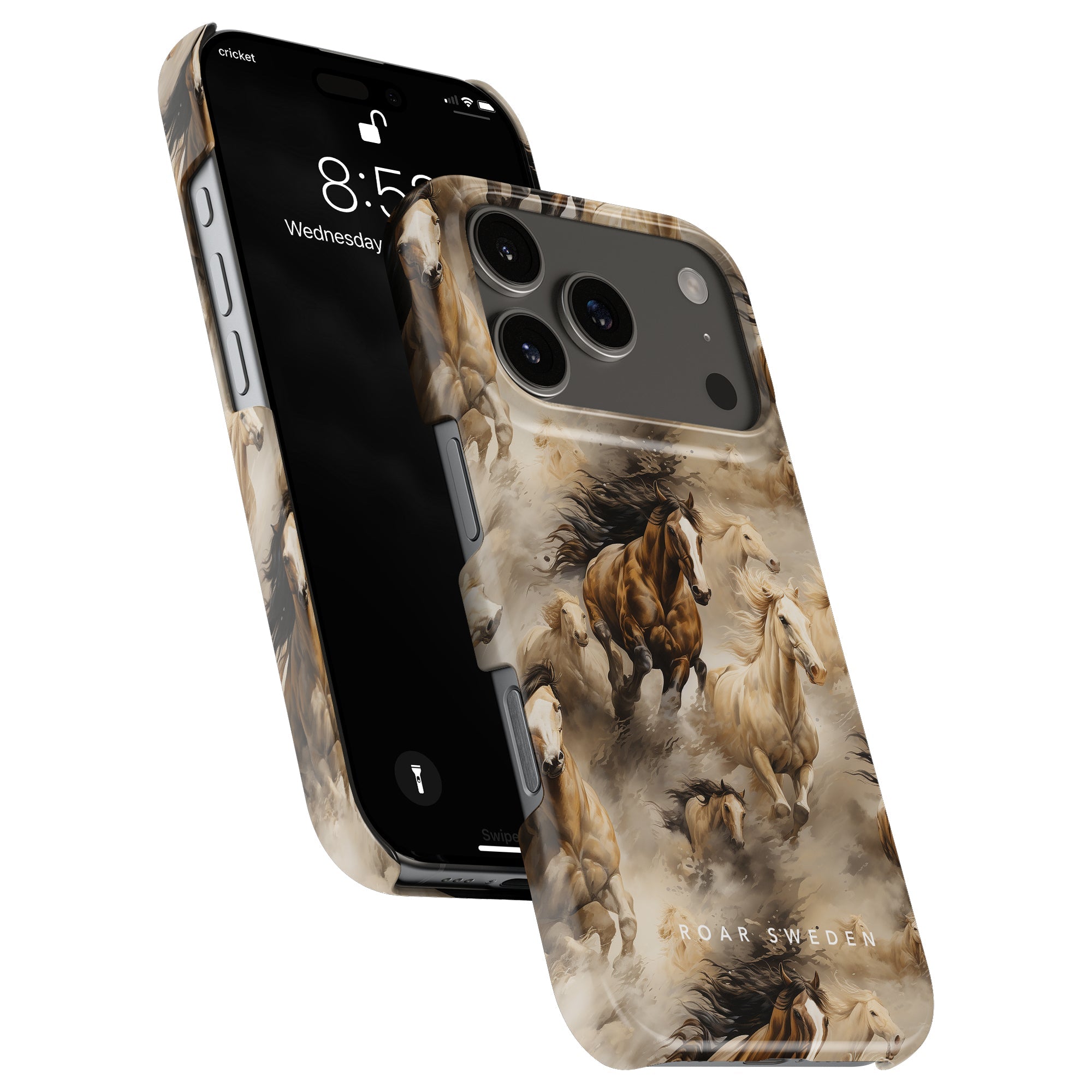 Plaid Horse Slim mobilskal – Wild Horses