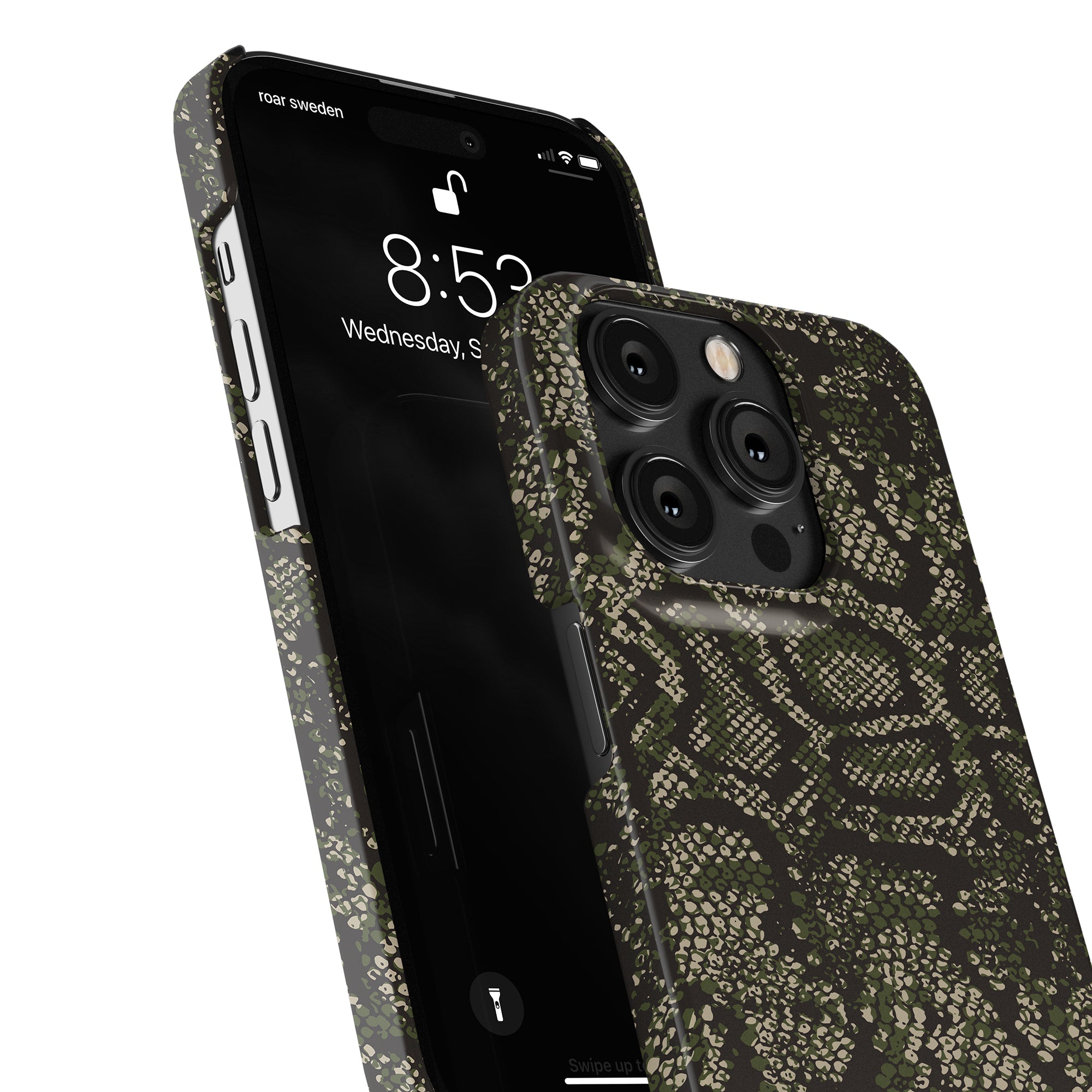 A Camo Snakes - Tunt fodral för iPhone 11 Pro.