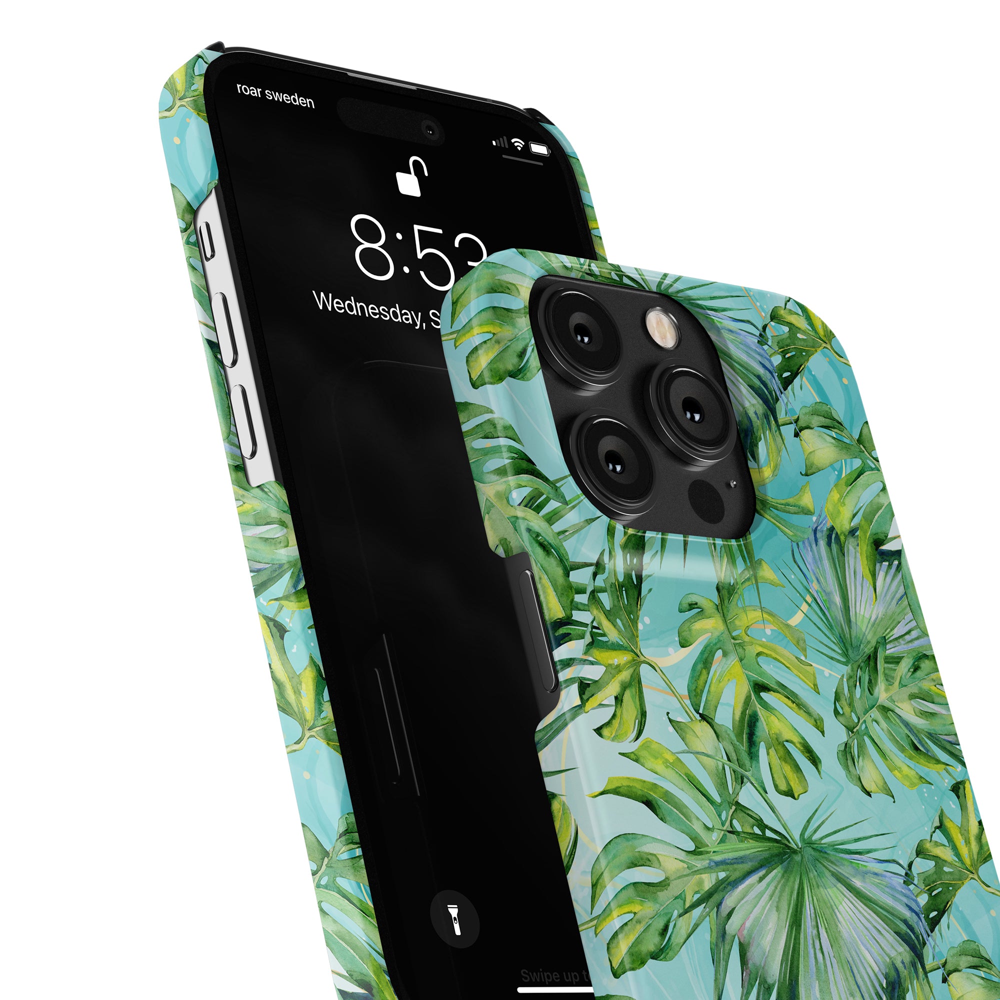 Ett robust Caribbean - Tunt fodral med en exotisk och livfull touch för iPhone 11 Pro.